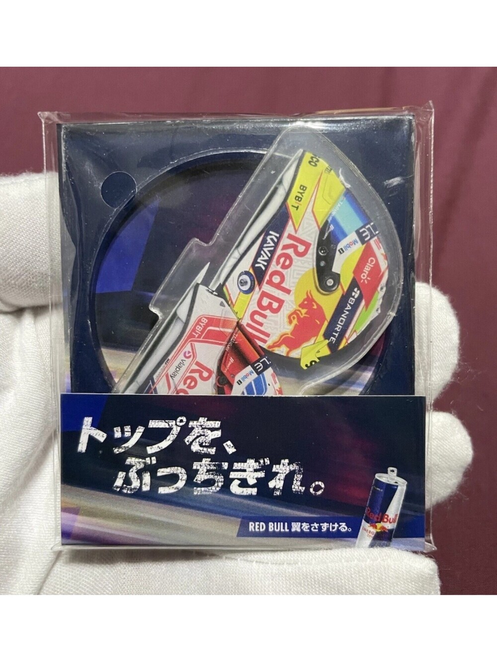 Red Bull Racing Acrylic Stand Helmet Max Verstappen Checo Perez Redbull F1